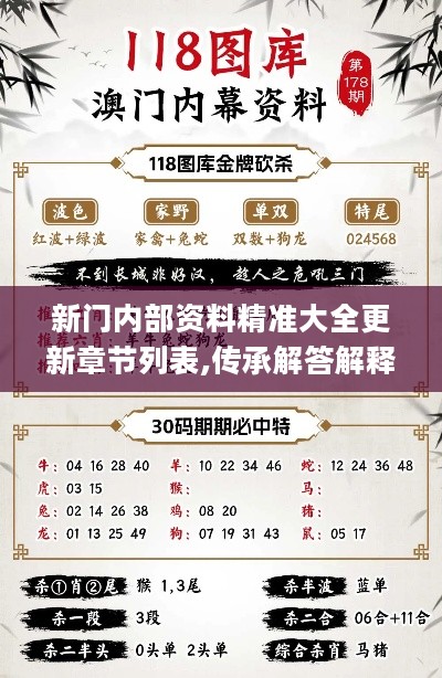 新门内部资料精准大全最新章节免费046期 10-23-36-38-43-46M：27,新门内部资料精准大全最新章节免费第046期——揭秘神秘之门的关键线索